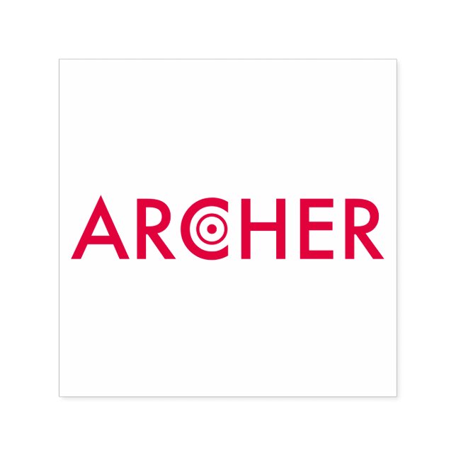 Archer Self-inking Stamp (Design)