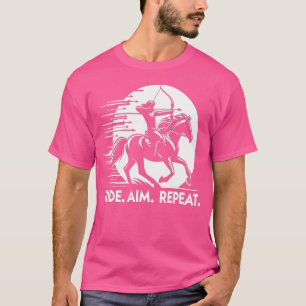 Archer Tournament Horse Rider Horse Archery T-Shirt