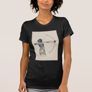 Archeress Watercolor Silhouette T-Shirt