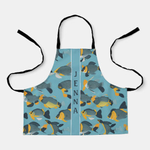 Archerfish Geometric Colourful Custom Pattern Apron