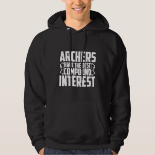 Archers Bow Hunting Archery Funny Interest Sports Hoodie