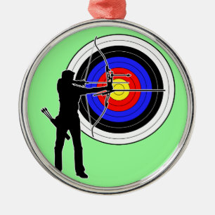 archery2 metal tree decoration