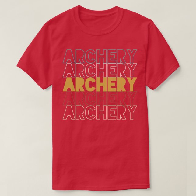 Archery (10)  T-Shirt (Design Front)