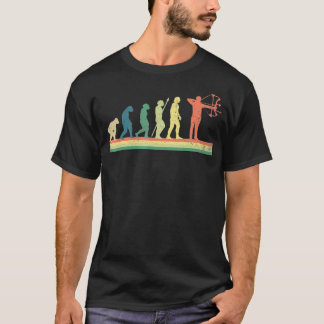 Archery Archer Evolution Retro Gift T-Shirt