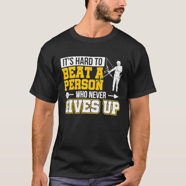 Archery Archery Arrow Longbow T-Shirt (Front)