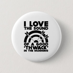 Archery   Arrows and Bows Archery Gift 6 Cm Round Badge