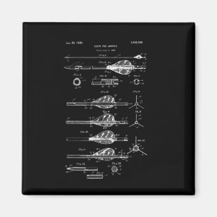 Archery Arrows Vintage Design - Compound Bow Tee Magnet