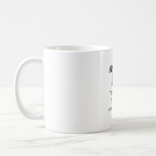 Archery because murder is wrong Funny cat archer Coffee Mug