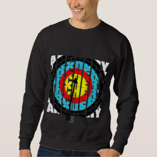 Archery Board Fun Typography Archers Sweatshirt