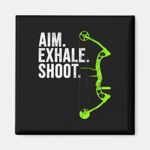 Archery Bow Hunting Aim Exhale Shoot Magnet