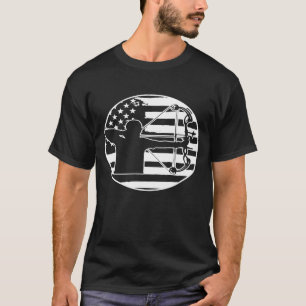 Archery Bow Hunting Usa T-Shirt