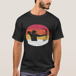 Archery Bow Hunting Vintage Retro T-Shirt