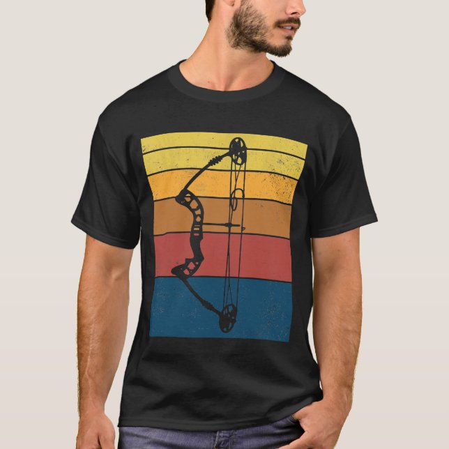 Archery Bow Retro Vintage T-Shirt (Front)