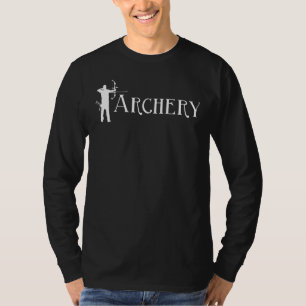 Archery   Bowman Archer Bow Hunting   Bowhunter T-Shirt