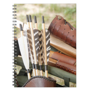 Archery Bows, Arrows and Quivers Notebook
