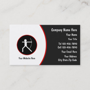 Archery Business cards