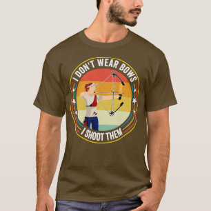 Archery Caution Archery In Progress (3) T-Shirt