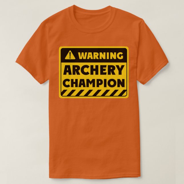 Archery champion (2)  T-Shirt (Design Front)