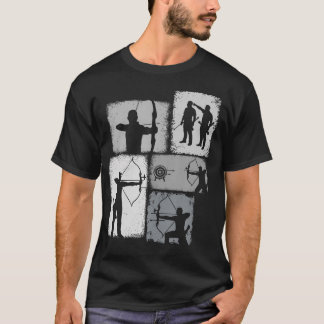 Archery Collage Archer Men Women Kids Coach Youth T-Shirt