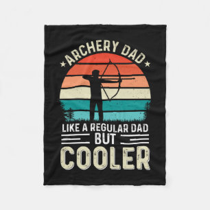 Archery Dad Fleece Blanket