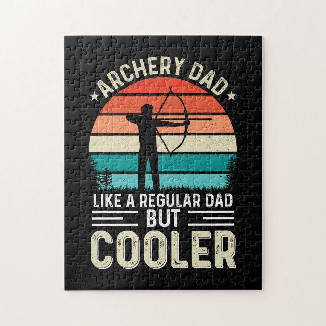Archery Dad Jigsaw Puzzle (Vertical)