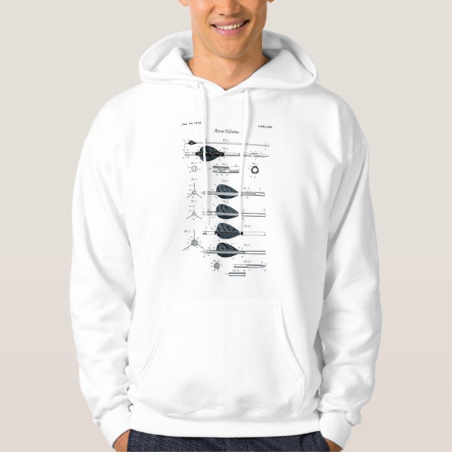 Archery Definition Arrow Hoodie (Front)