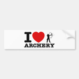 Archery Designs Bumper Sticker