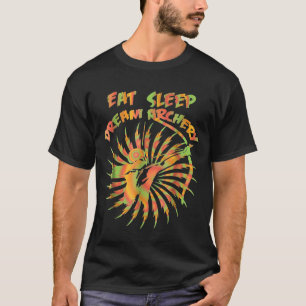 Archery Eat Sleep Dream Archery Graphic T-Shirt
