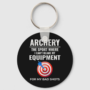 Archery Equipment Targets Archer Bow Arrows Bullse Key Ring