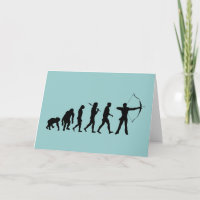 Archery Evolution of an Archery Bow and Arrow