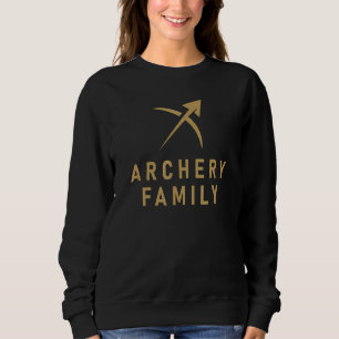 Archery Family Archer Bow Arrow Club Archery Gran Sweatshirt
