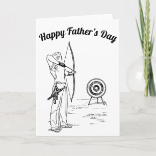 Archery Father’s Day Card