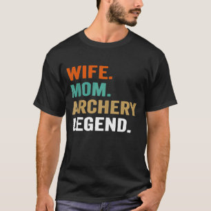 Archery For Wife Mum For Women T-Shirt