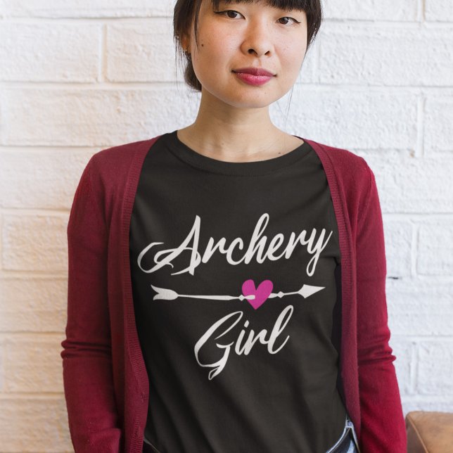 Archery Girl Gift For Woman Archer Hunting Woman T-Shirt (Creator Uploaded)