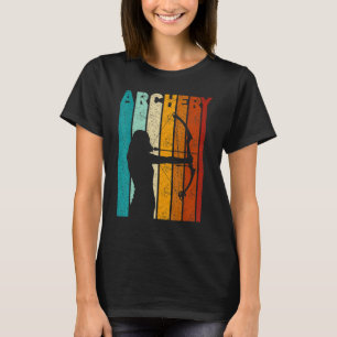 Archery Girl Sports Bow Hunting Archer Arrow Hunte T-Shirt