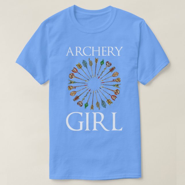 Archery Girl T-Shirt (Design Front)