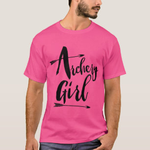 Archery Girl Women n Cute Archer Arrow T-Shirt
