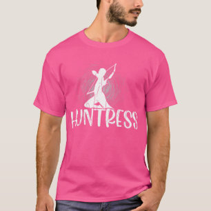 Archery Huntress Funny Archer Arrow Bow Hunting T-Shirt