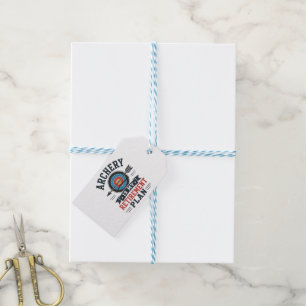 Archery Is My Retirement Plan Archer Gift Tags