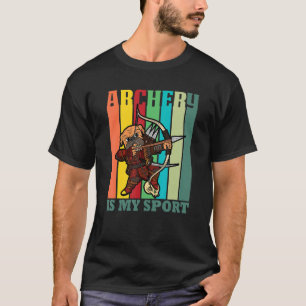 Archery Is My Sport Hunting Arrows Bow T-Shirt