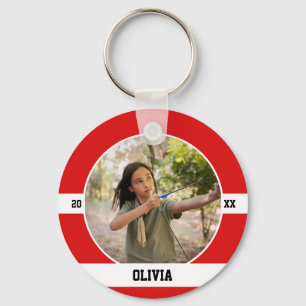 Archery Keychain Bow Arrow Sports Archer Custom