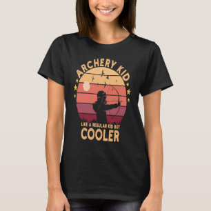 Archery Kid Bow and Arrow Young Archer Hunting T-Shirt