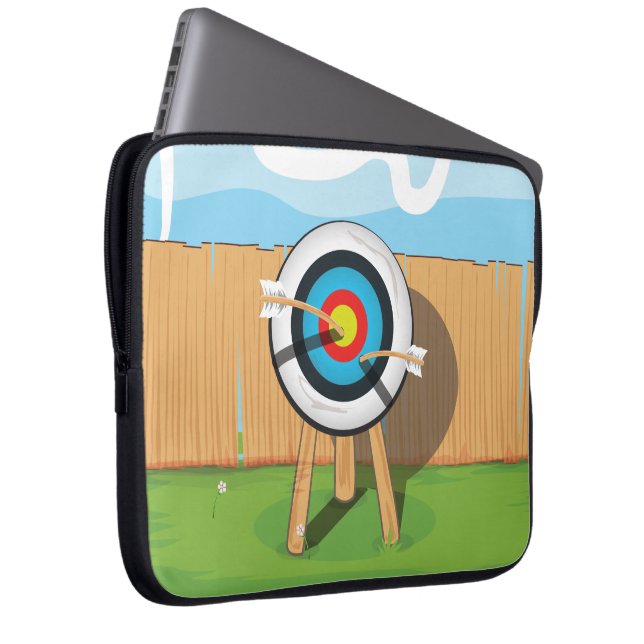 Archery Laptop Sleeve (Front Right)
