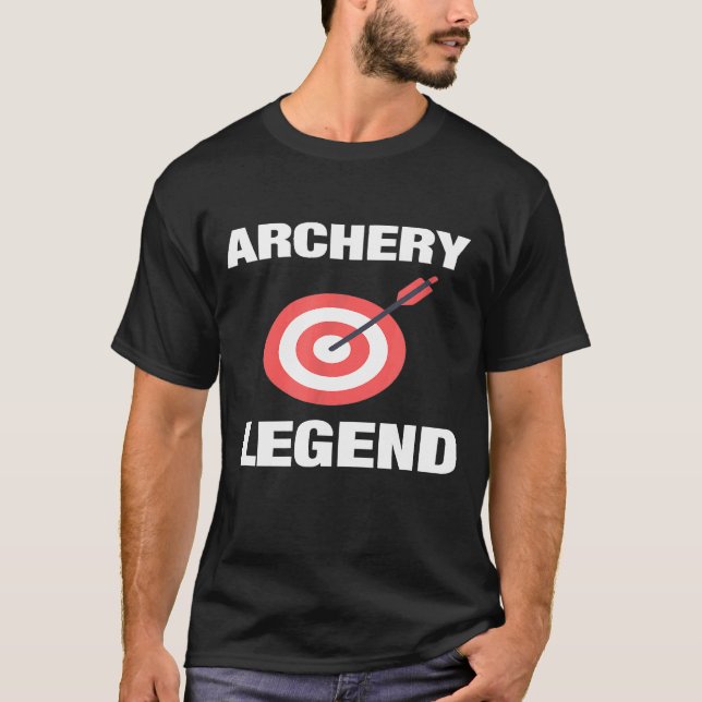Archery Legend Funny Archer     T-Shirt (Front)
