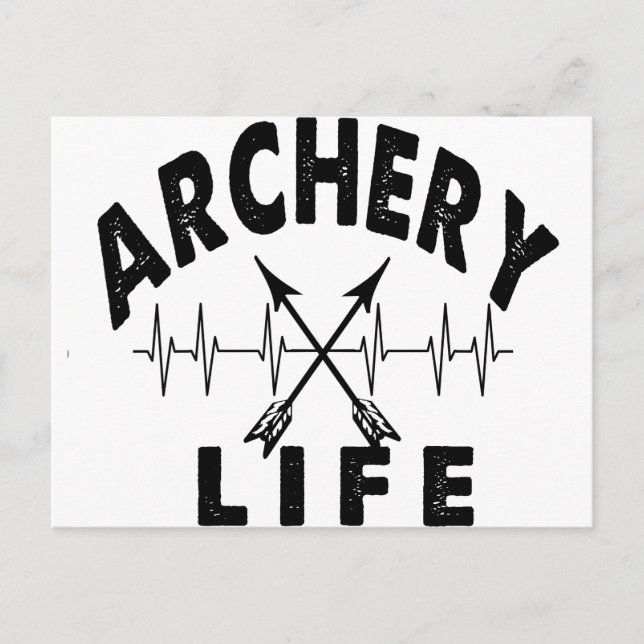 Archery Life Postcard (Front)