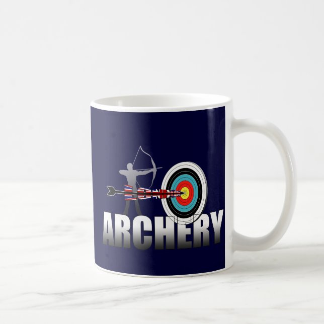 Archery London Target Archers artwork Coffee Mug (Right)