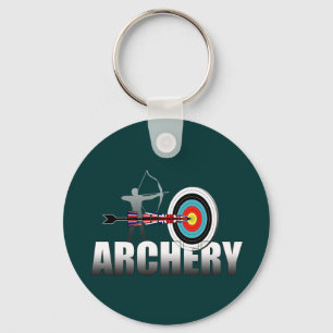 Archery London Target Archers artwork Key Ring