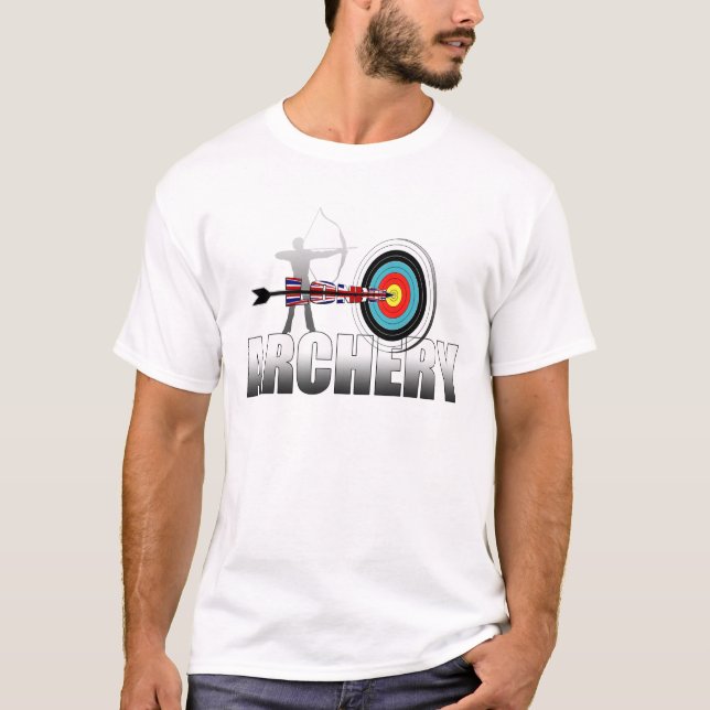 Archery London Target Archers artwork T-Shirt (Front)