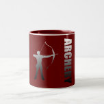 Archery London to Rio de Janeiro Archers Two-Tone Coffee Mug<br><div class="desc">Loved from New York to Paris - The Archers Archery gifts.</div>