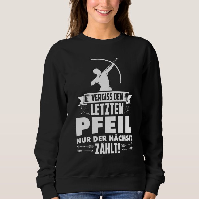 Archery Men's Archery Arrow Bow Sweatshirt (Front)